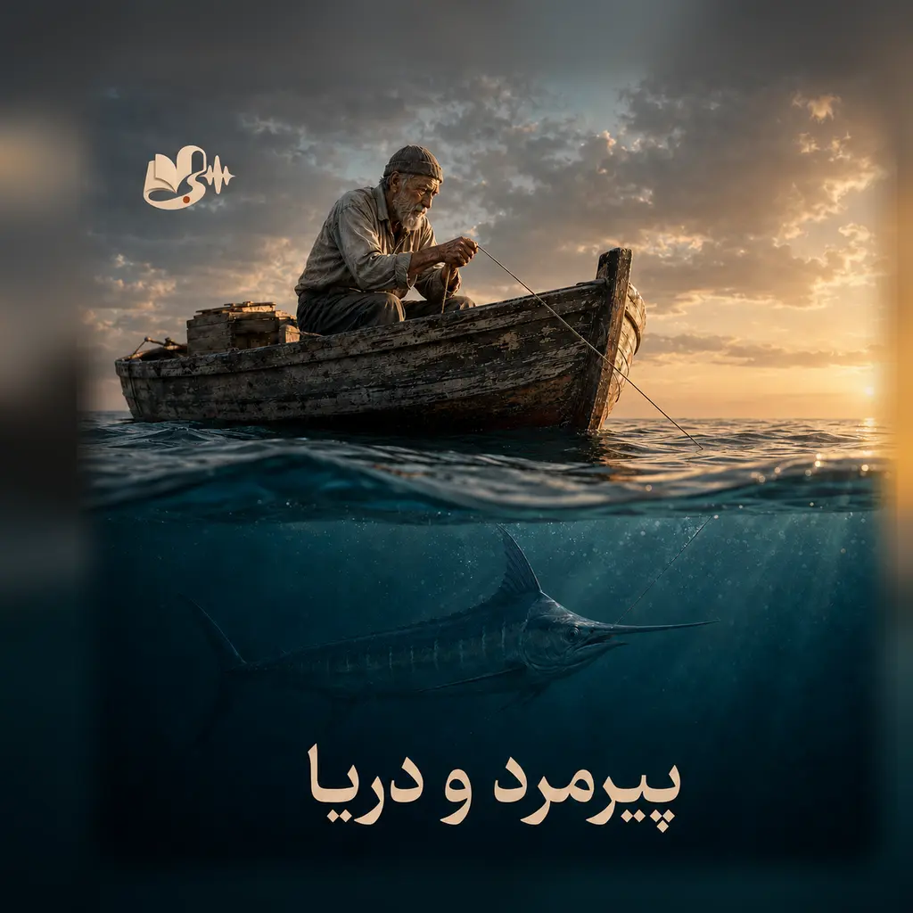 کاور پادکست پیرمرد و دریا